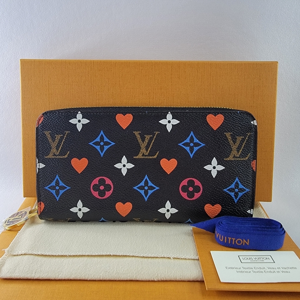 LOUIS VUITTON Game On Monogram Leather Long Zippy Wallet